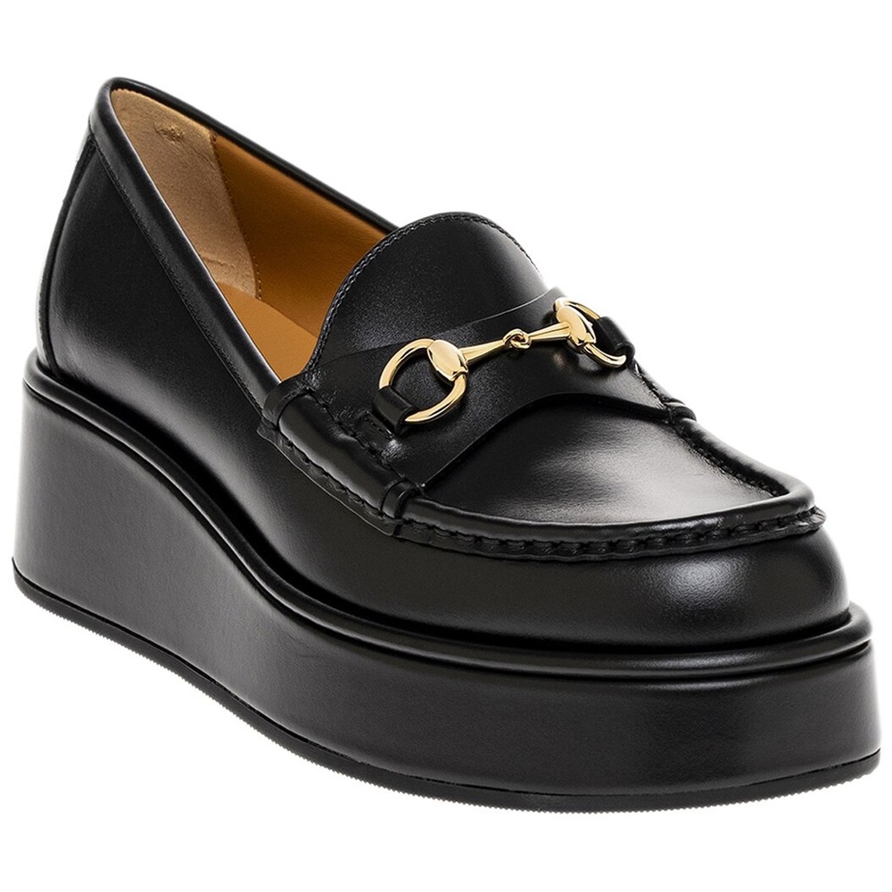 Gucci Horsebit Platform Loafers